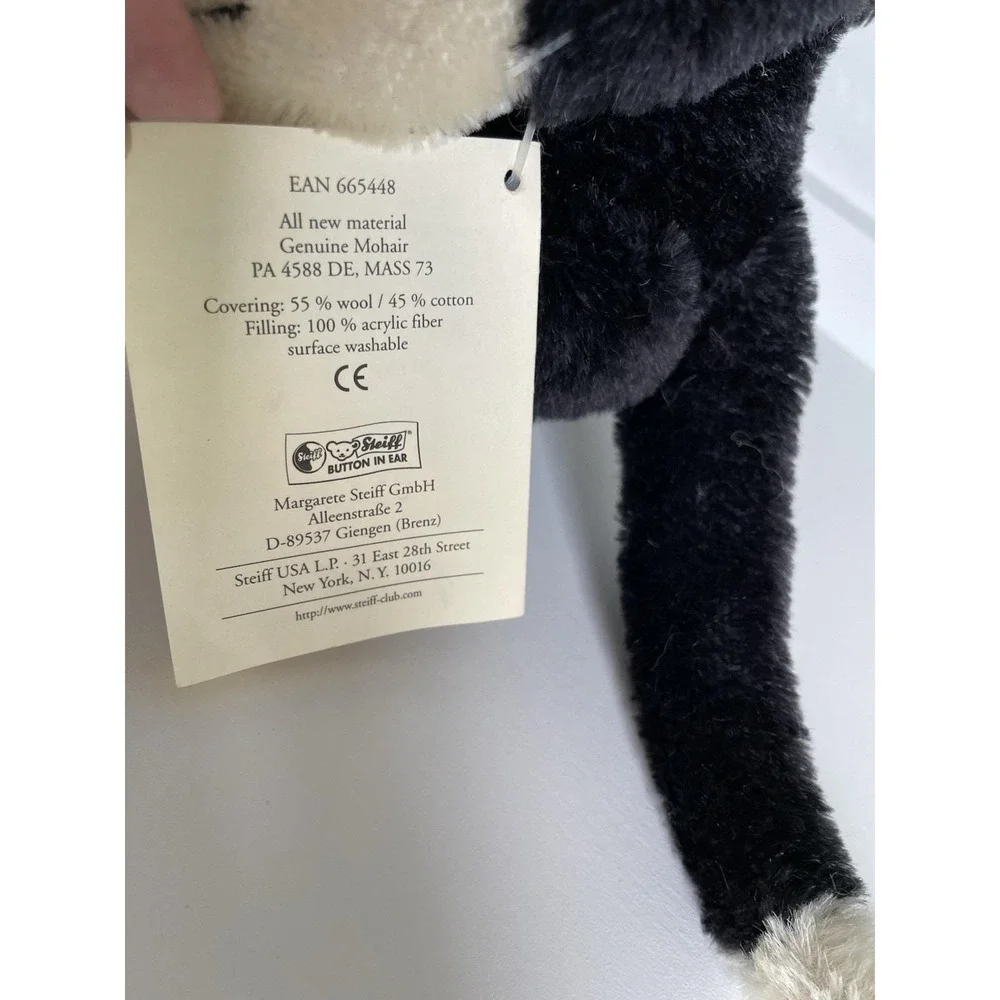 Steiff Sylvester Looney Tunes LE 2500 plush stuffed animal 1998 Made in Germany - Picture 8 of 14
